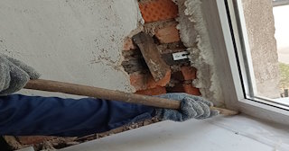 Демонтаж оконных откосов по выгодной цене от 528 руб. в Алексеевке - Сварной-Лкв